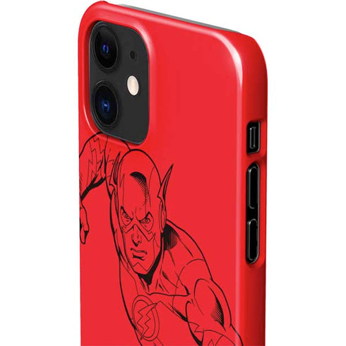 DC Comics The Flash Comic Pop iPhone 12 Mini Lite Case