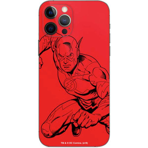 DC Comics The Flash Comic Pop iPhone 12 Pro Skin
