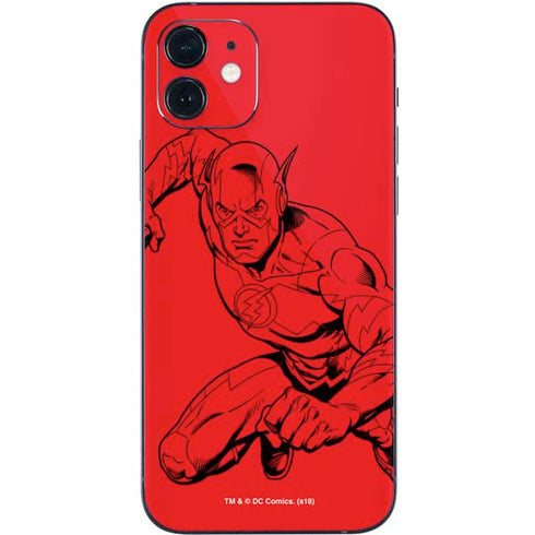 DC Comics The Flash Comic Pop iPhone 12 Skin