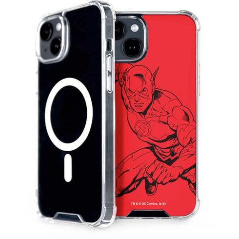 DC Comics The Flash Comic Pop iPhone 13 MagSafe Case