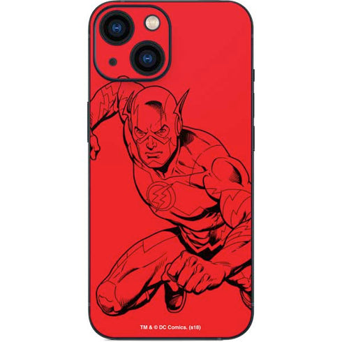 DC Comics The Flash Comic Pop iPhone 13 Mini Skin