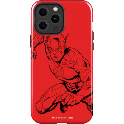 DC Comics The Flash Comic Pop iPhone 13 Pro Max Impact Case