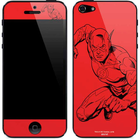 DC Comics The Flash Comic Pop iPhone 5/5s/5SE Skin