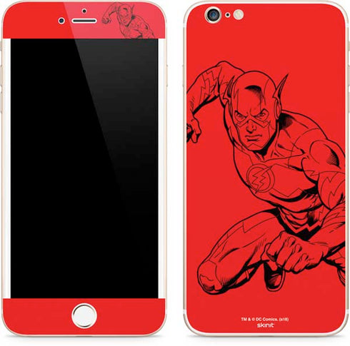 DC Comics The Flash Comic Pop iPhone 6/6s Plus Skin