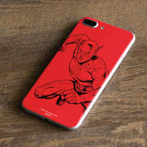 DC Comics The Flash Comic Pop iPhone 7 Plus Skin