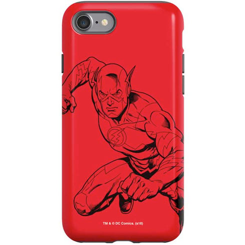 DC Comics The Flash Comic Pop iPhone SE (2nd & 3rd Gen) Pro Case