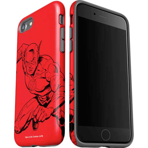 DC Comics The Flash Comic Pop iPhone SE (2nd & 3rd Gen) Pro Case