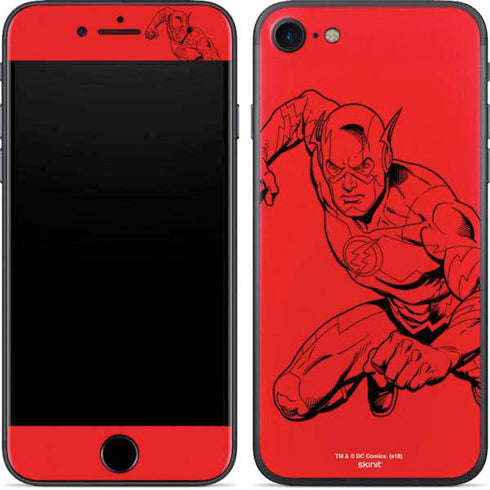 DC Comics The Flash Comic Pop iPhone SE (2nd & 3rd Gen) Skin