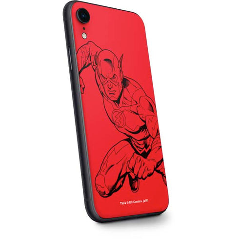 DC Comics The Flash Comic Pop iPhone XR Skin