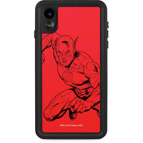 DC Comics The Flash Comic Pop iPhone XR Waterproof Case