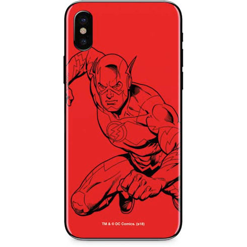 DC Comics The Flash Comic Pop iPhone XS Max Skin