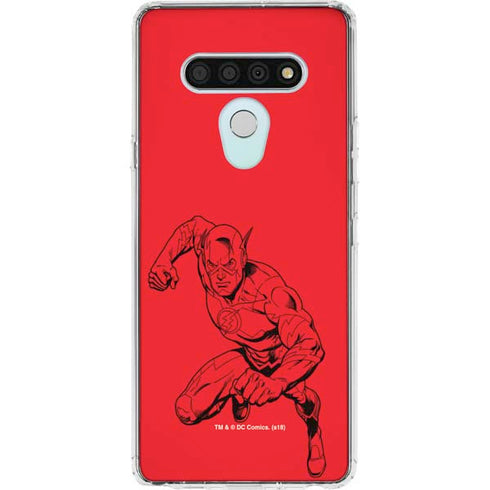 DC Comics The Flash Comic Pop LG Stylo 6 Clear Case