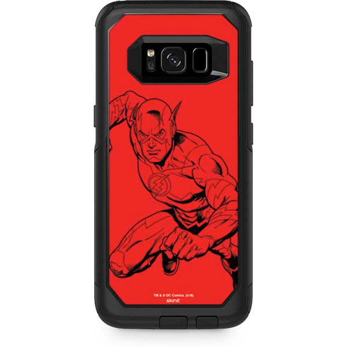 DC Comics The Flash Comic Pop Otterbox Commuter Galaxy Skin