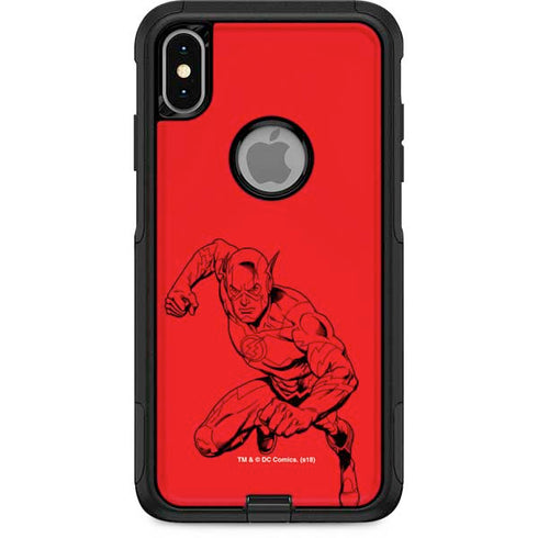 DC Comics The Flash Comic Pop Otterbox Commuter iPhone Skin