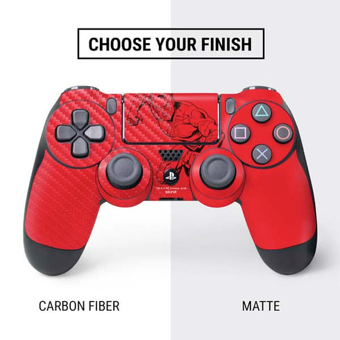 DC Comics The Flash Comic Pop PS4 Controller Skin