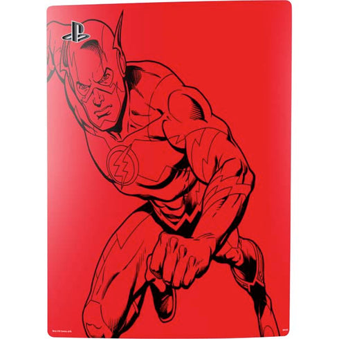 DC Comics The Flash Comic Pop PS5 Console Skin