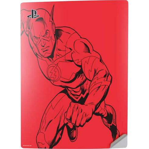 DC Comics The Flash Comic Pop PS5 Digital Edition Console Skin