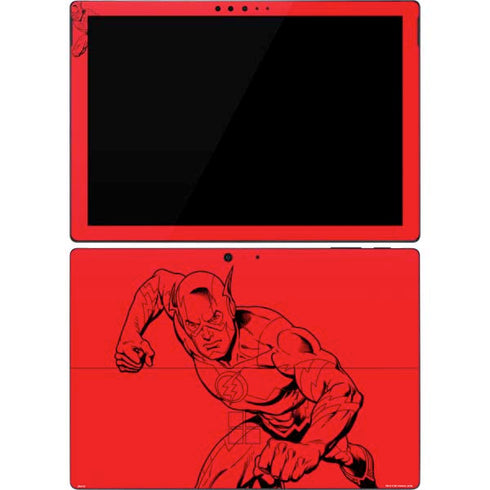 DC Comics The Flash Comic Pop Surface Pro 7 Skin