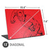DC Comics The Flash Comic Pop Universal Laptop 13in (10.6 x 7.6in) Skin