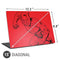 DC Comics The Flash Comic Pop Universal Laptop 15in (12.2 x 8.8in) Skin