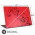 DC Comics The Flash Comic Pop Universal Laptop 16in (13 x 9.4in) Skin