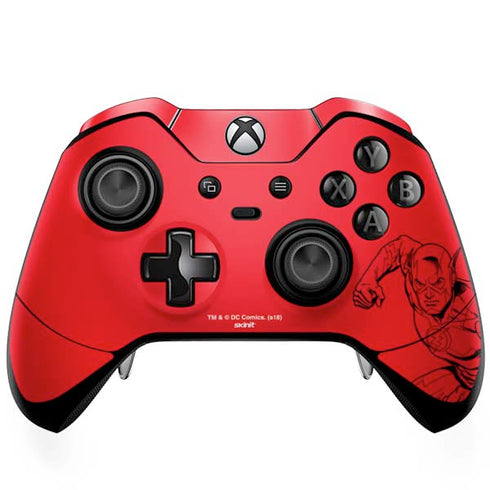 DC Comics The Flash Comic Pop Xbox One Elite Controller Skin