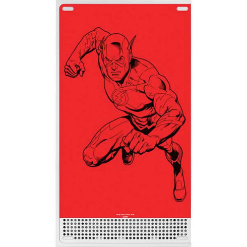 DC Comics The Flash Comic Pop Xbox Series S Console Skin