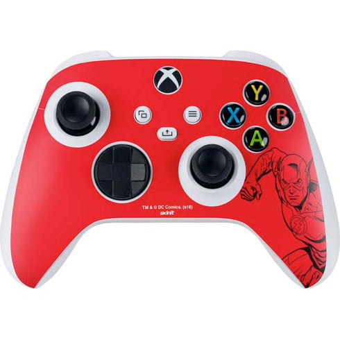 DC Comics The Flash Comic Pop Xbox Series S Controller Skin