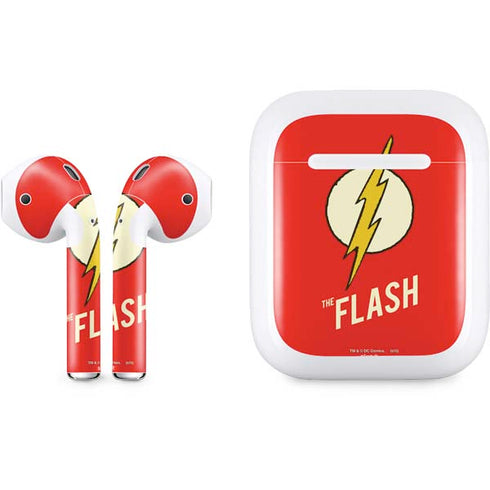 DC Comics The Flash Classic Emblem Apple AirPods Skin