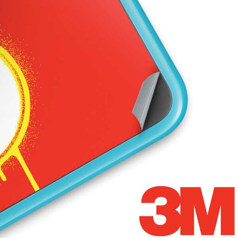 DC Comics The Flash Emblem Drip Nintendo 2DS XL (2017) Skin