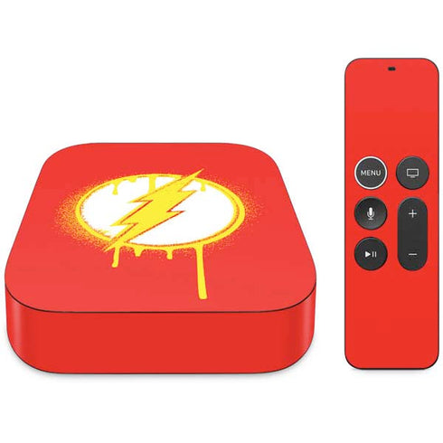 DC Comics The Flash Emblem Drip Apple TV Skin
