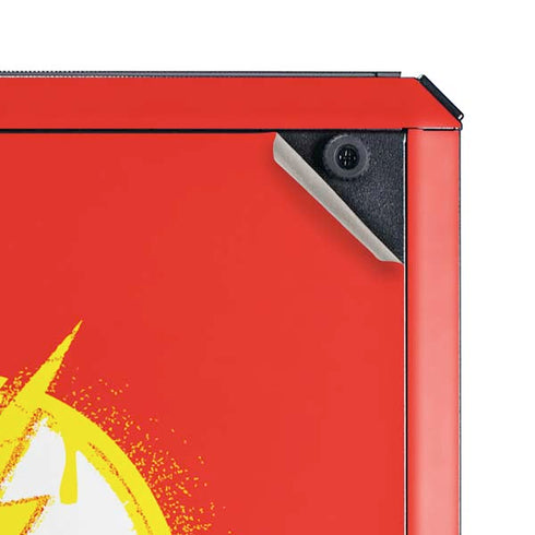 DC Comics The Flash Emblem Drip Cooler Master MasterBox Q300L Mini Tower Skin