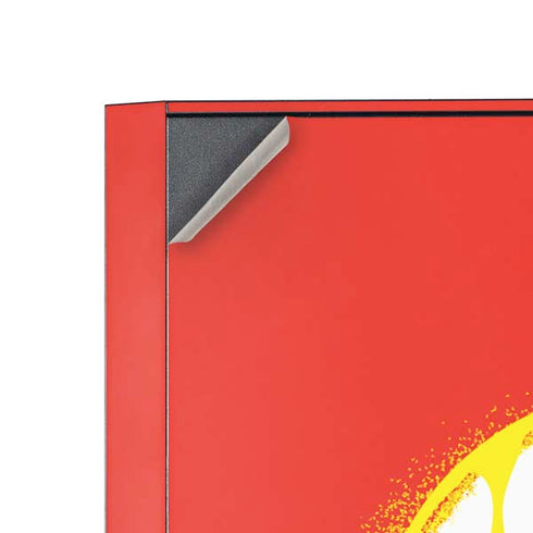 DC Comics The Flash Emblem Drip Corsair 4000D Tempered Glass Mid-Tower ATX Case Skin