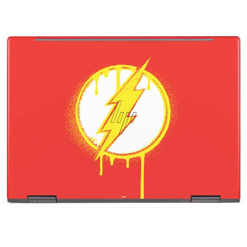 DC Comics The Flash Emblem Drip HP Envy Skin