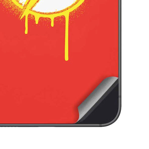 DC Comics The Flash Emblem Drip Galaxy A14 5G Skin