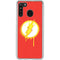 DC Comics The Flash Emblem Drip Galaxy A21 Clear Case