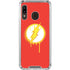 DC Comics The Flash Emblem Drip Galaxy A30 Clear Case