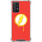 DC Comics The Flash Emblem Drip Galaxy A72 5G Clear Case