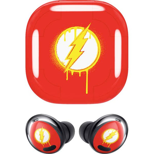 DC Comics The Flash Emblem Drip Galaxy Buds Pro Skin