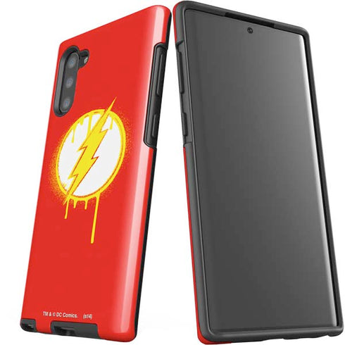DC Comics The Flash Emblem Drip Galaxy Note 10 Pro Case