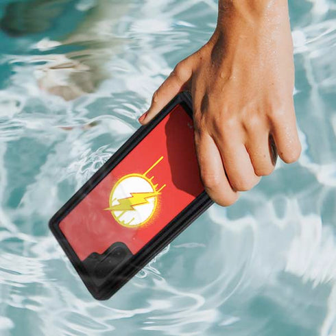 DC Comics The Flash Emblem Drip Galaxy Note 10 Waterproof Case