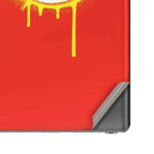 DC Comics The Flash Emblem Drip Galaxy Note20 5G Skin