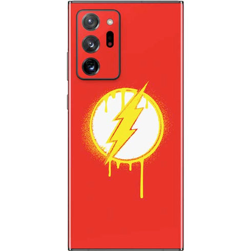 DC Comics The Flash Emblem Drip Galaxy Note20 Ultra 5G Skin