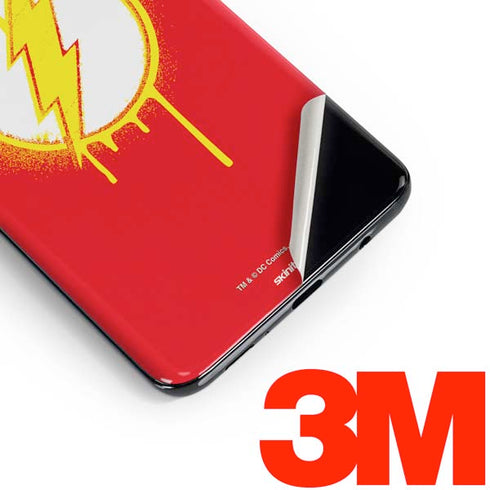 DC Comics The Flash Emblem Drip Galaxy S10e Skin