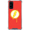 DC Comics The Flash Emblem Drip Galaxy S20 FE Clear Case