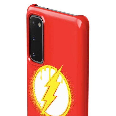DC Comics The Flash Emblem Drip Galaxy S20 Lite Case