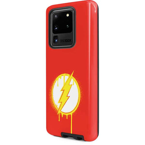 DC Comics The Flash Emblem Drip Galaxy S20 Ultra 5G Pro Case