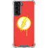 DC Comics The Flash Emblem Drip Galaxy S21 5G Clear Case