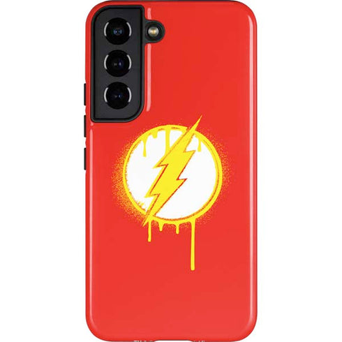 DC Comics The Flash Emblem Drip Galaxy S22 Pro Case