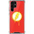 DC Comics The Flash Emblem Drip Galaxy S22 Ultra Clear Case